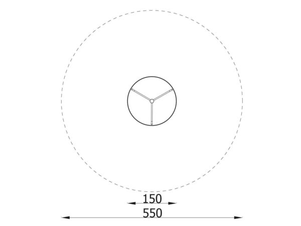 Disc karrusel - ø150 cm